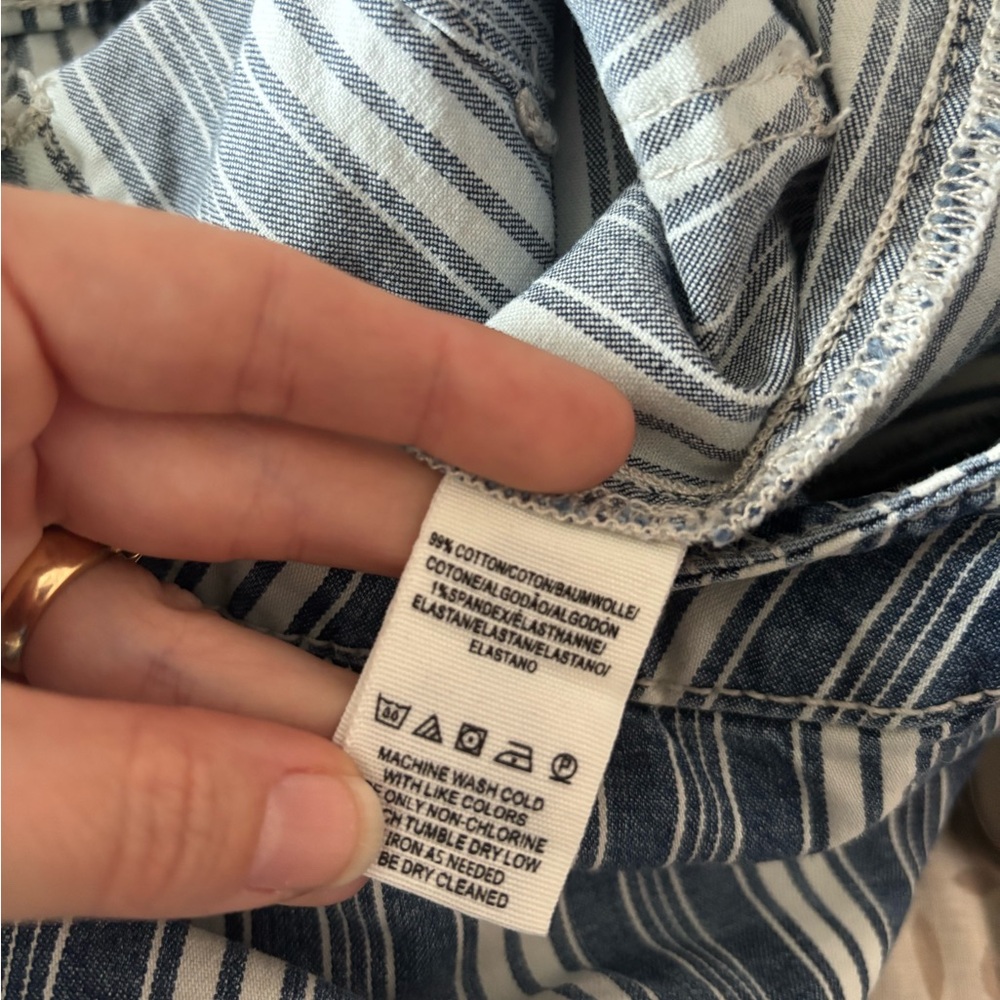 Free people Striped Flare Jeans - Picture 8 of 11